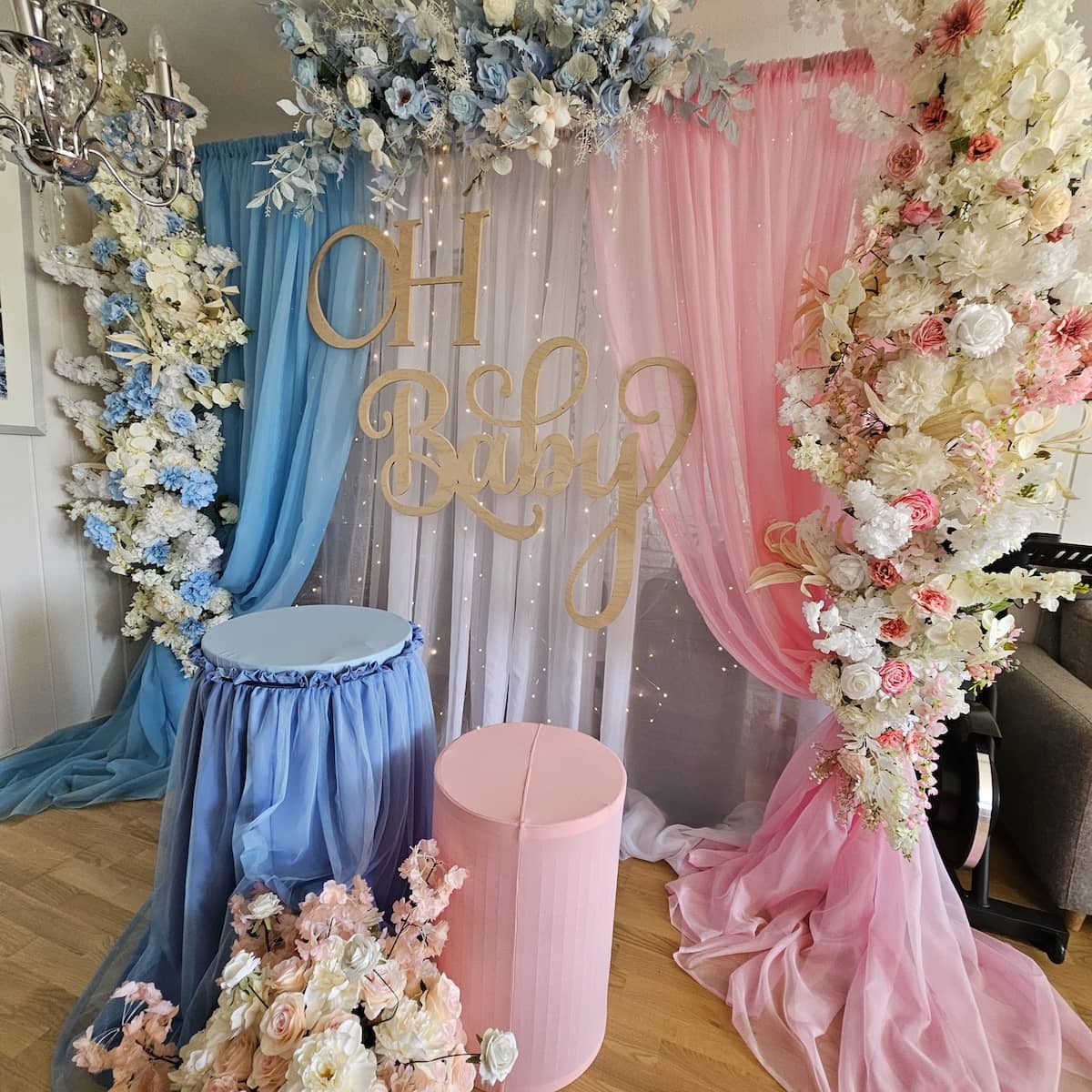 Gender reveal med ballonger i Trondheim for minneverdige bilder